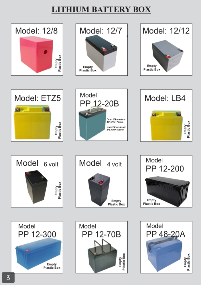 Lithium battery box product range from PSKA Battery & Power Solutions
